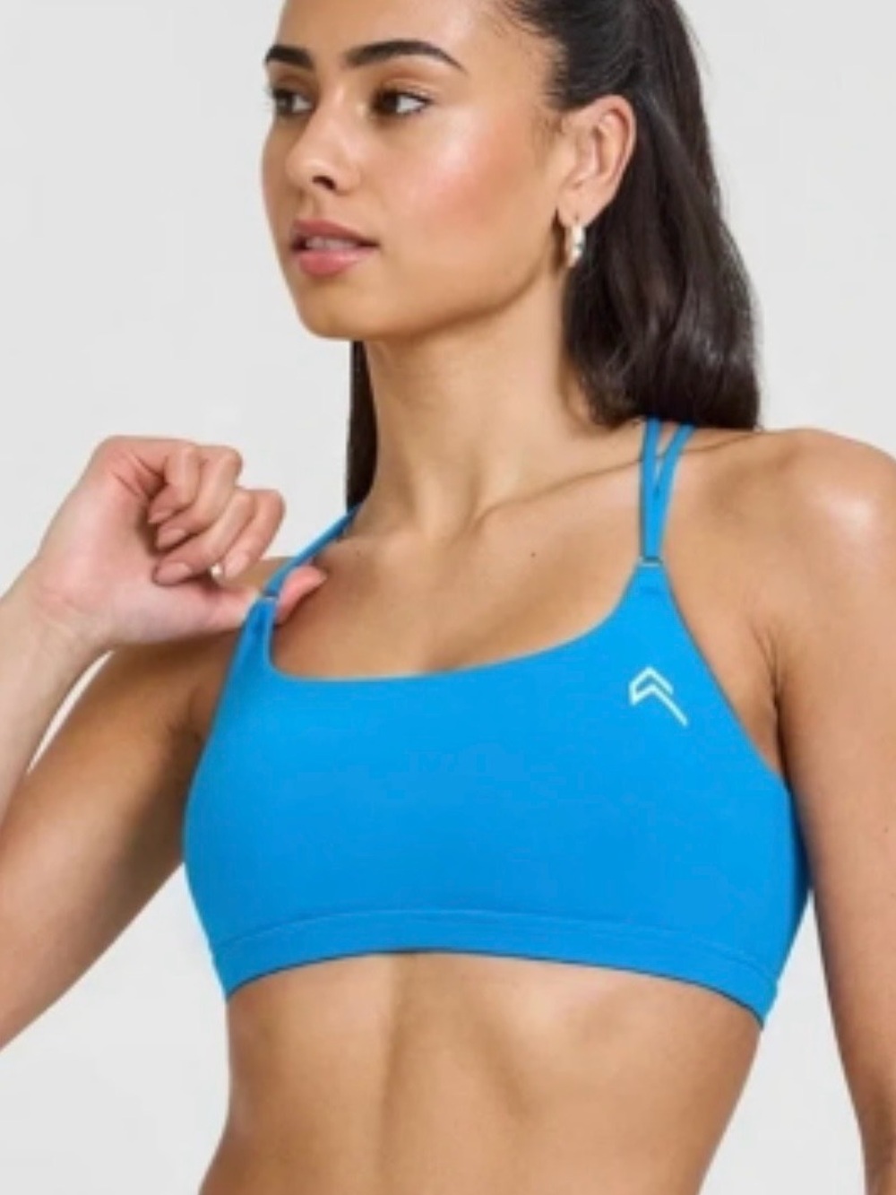 Blue Strappy Sports Bra - Women Intimates & Sleepwear